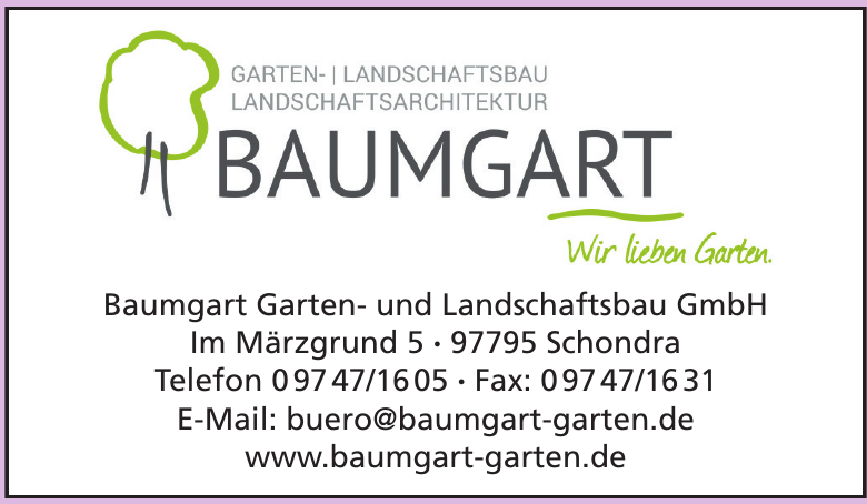 Baumgart Garten- und Landschaftsbau GmbH Baumgart Garten- und Landschaftsbau GmbH