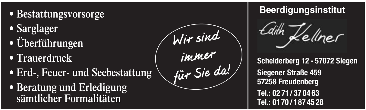 Beerdigungsinstitut Edith Kellner Beerdigungsinstitut Edith Kellner