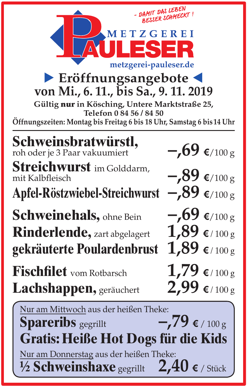 Metzgerei Pauleser Metzgerei Pauleser