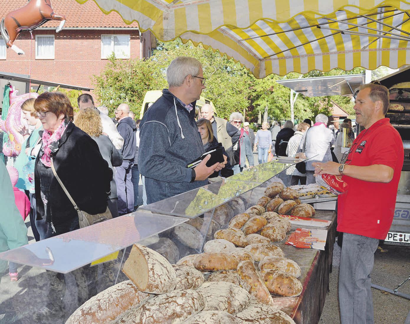 Die Bäckerei Grete will die Besucher mit frisch gebackenen Broten verwöhnen. Die Bäckerei Grete will die Besucher mit frisch gebackenen Broten verwöhnen.