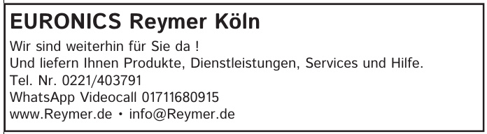 EURONICS Reymer Köln EURONICS Reymer Köln