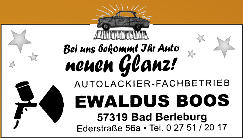 Ewaldus Boos Autolackier-Fachbetrieb Ewaldus Boos Autolackier-Fachbetrieb