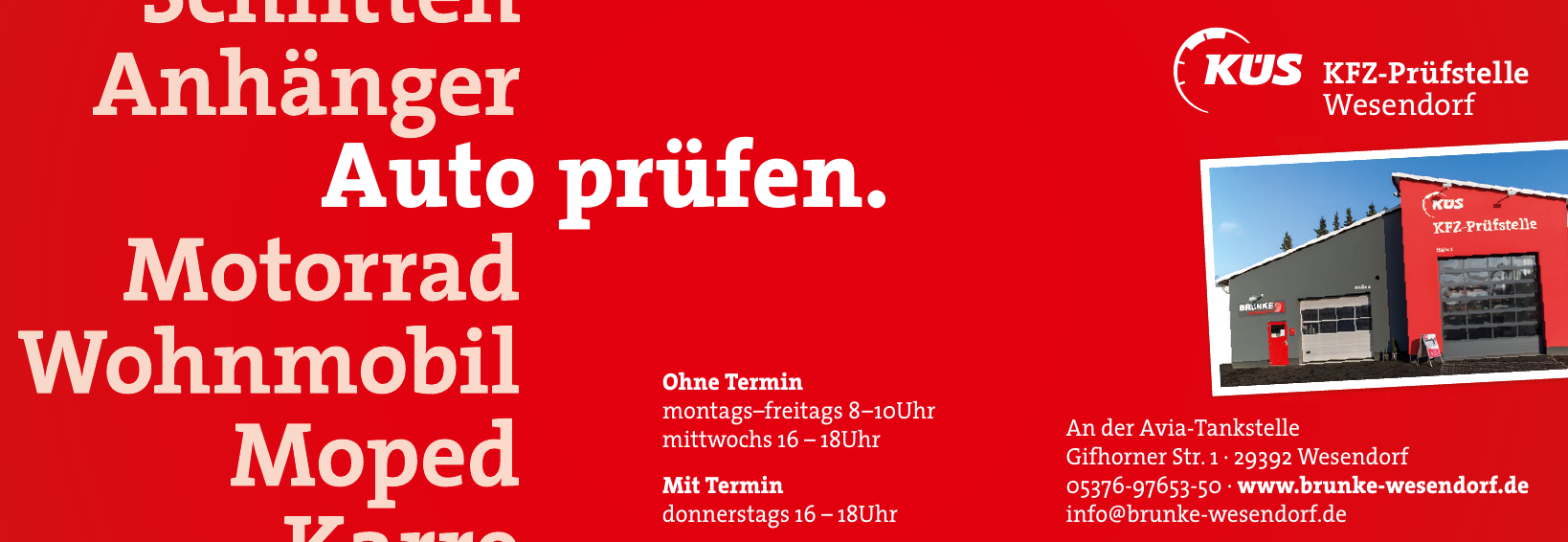 KÜS KFZ-Prüfstelle Wesendorf KÜS KFZ-Prüfstelle Wesendorf