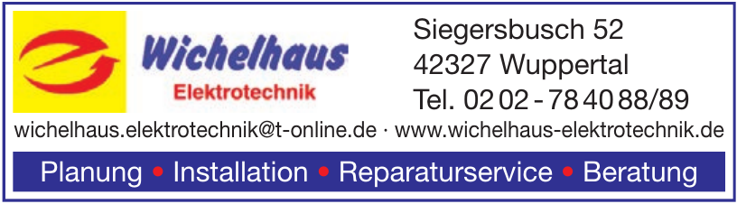 Wichelhaus Elektrotechnik Wichelhaus Elektrotechnik