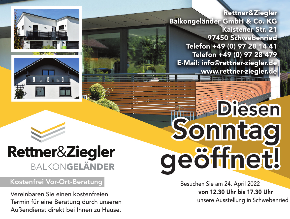 Rettner & Ziegler Balkongeländer GmbH & Co. KG