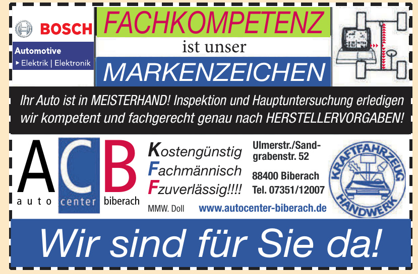 ACB Auto Center Biberach ACB Auto Center Biberach