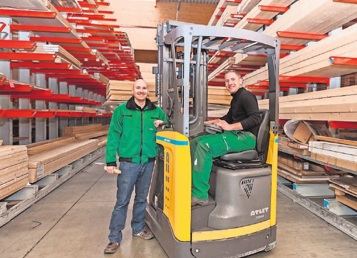 Eine Ausbildung im Holzfachhandel ist vielseitig, zukunftssicher und bietet beste Karrierechancen. Foto: GD Holz Eine Ausbildung im Holzfachhandel ist vielseitig, zukunftssicher und bietet beste Karrierechancen. Foto: GD Holz