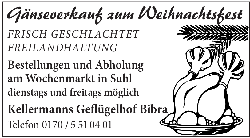 Kellermanns Geflügelhof Bibra Kellermanns Geflügelhof Bibra
