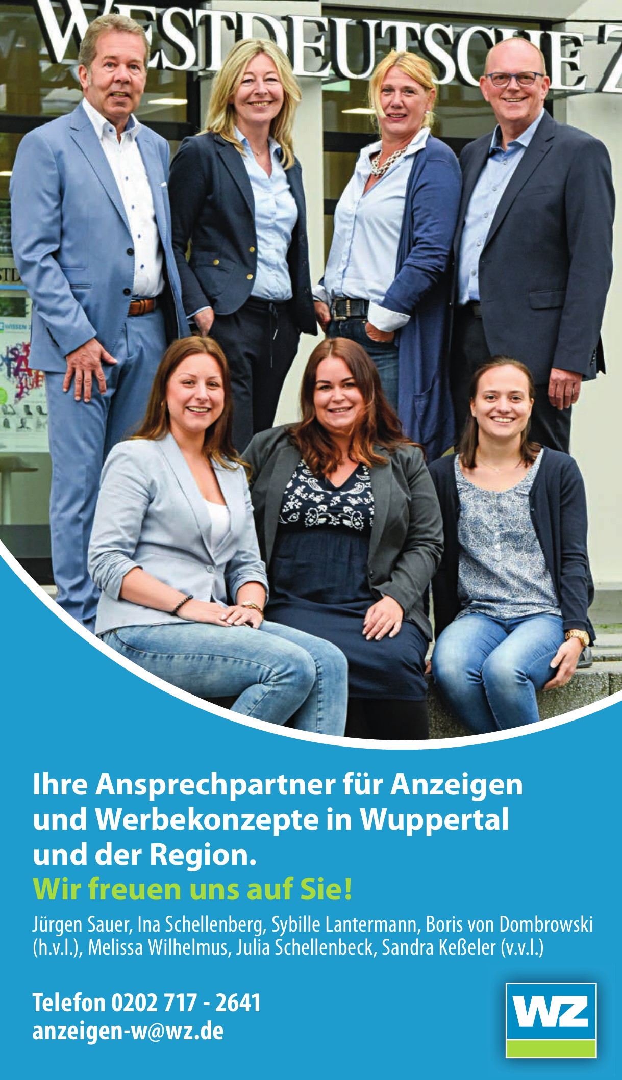 WZ Anzeigen und Werbekonzepte WZ Anzeigen und Werbekonzepte