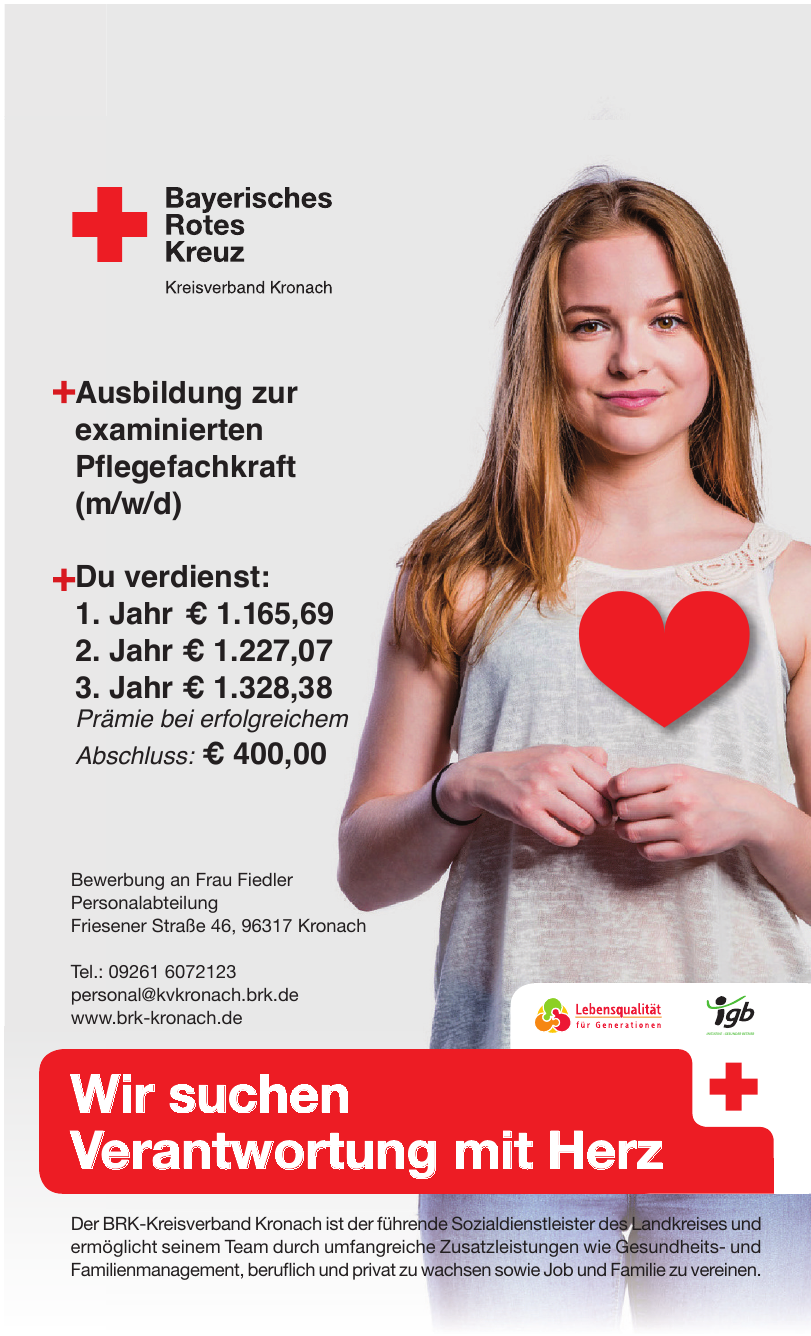 Bayerisches Rotes Kreuz - BRK Kreisverband Kronach Bayerisches Rotes Kreuz - BRK Kreisverband Kronach