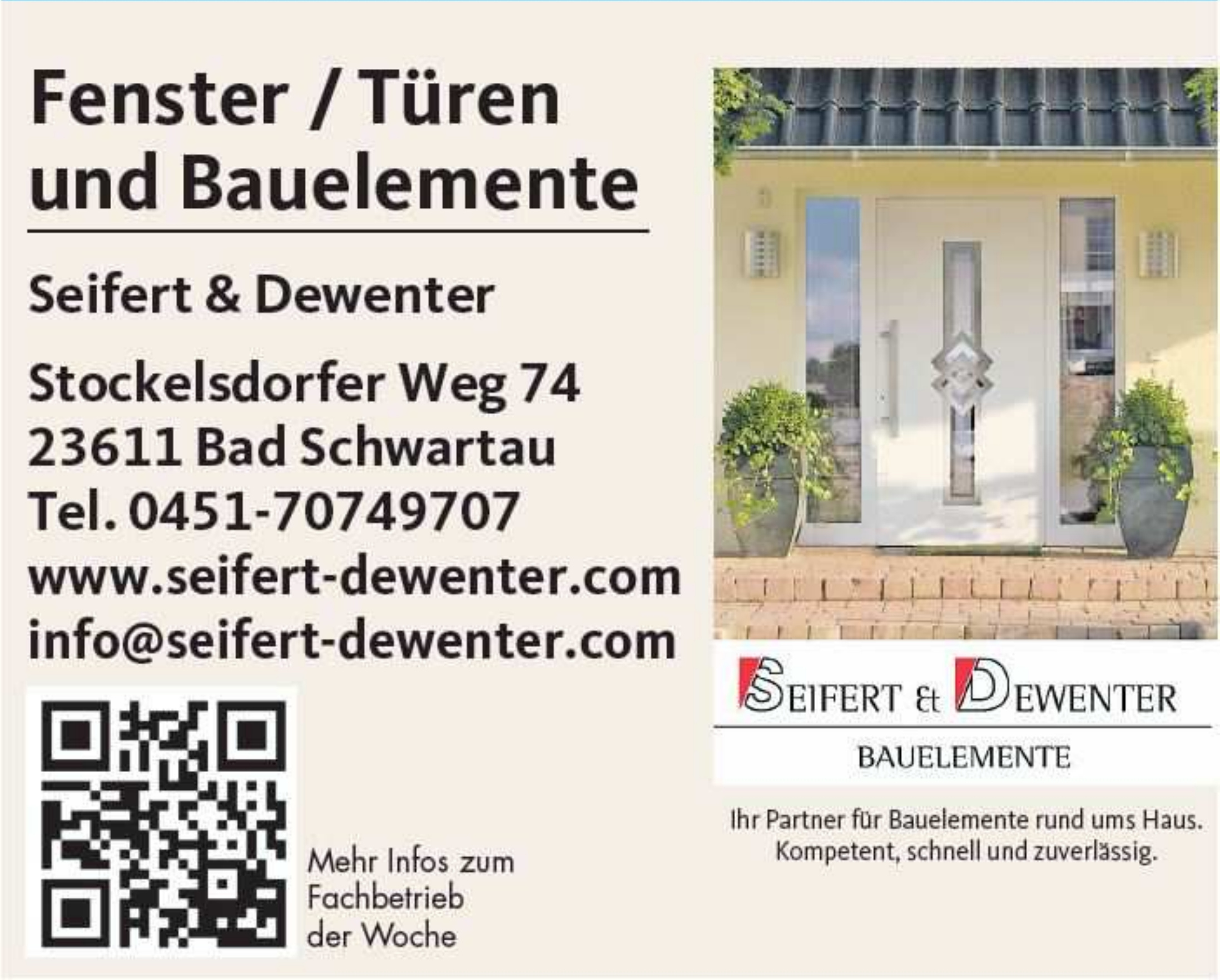 Seifert und Dewenter Seifert und Dewenter