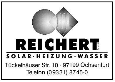 Reichert GmbH – Solar Heizung Wasser Reichert GmbH – Solar Heizung Wasser