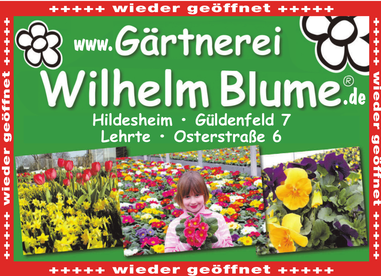 Gärtnerei Wilhelm Blume Gärtnerei Wilhelm Blume