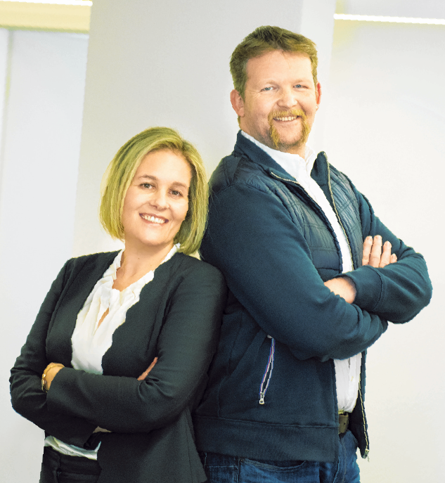 Ein eingespieltes Team: Ute und Lars Josten. Fotos: Melanie Pfördtner/First Floor Ein eingespieltes Team: Ute und Lars Josten. Fotos: Melanie Pfördtner/First Floor