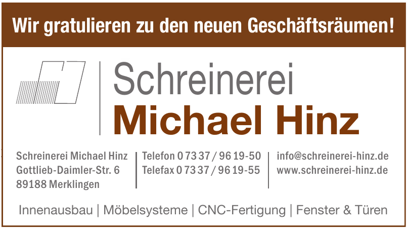 Schreinerei Michael Hinz Schreinerei Michael Hinz