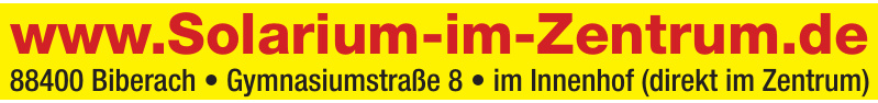 Solarium im Zentrum Solarium im Zentrum