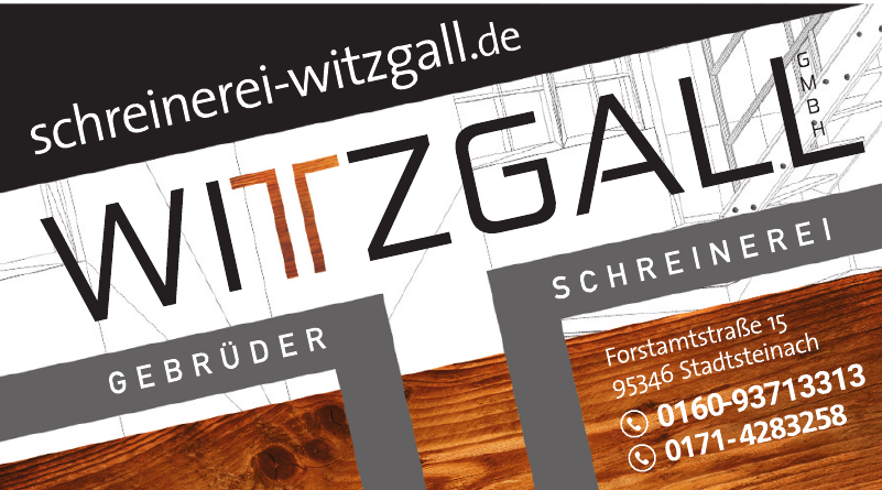 Schreinerei Gebrüder Witzgall GmbH Schreinerei Gebrüder Witzgall GmbH
