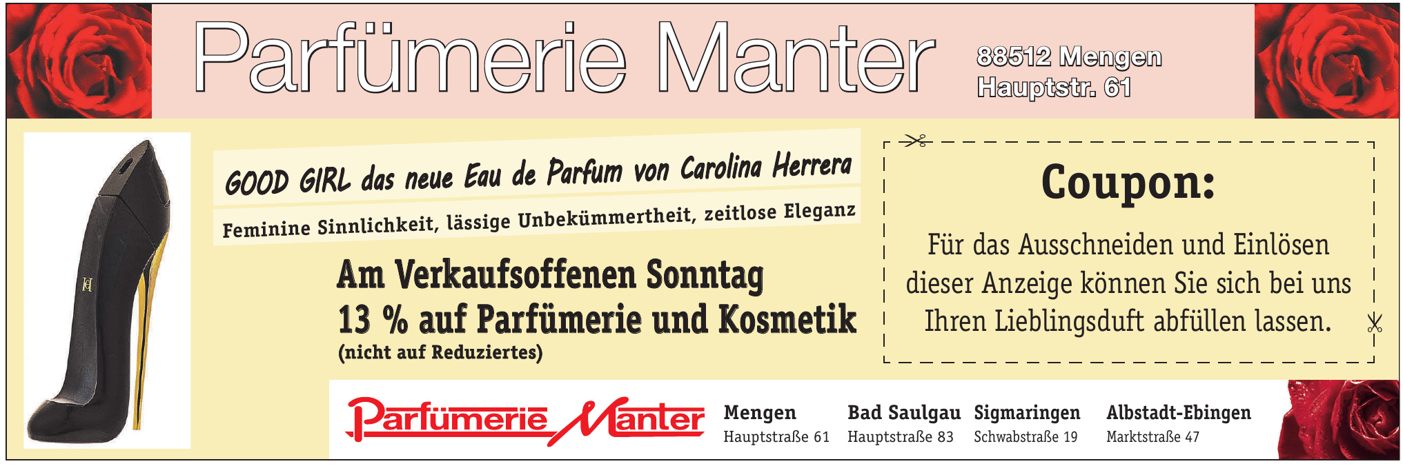 Parfümerie Manter Parfümerie Manter