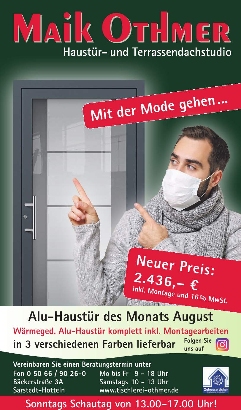 Maik Othmer Haustür- und Terrassendachstudio Maik Othmer Haustür- und Terrassendachstudio