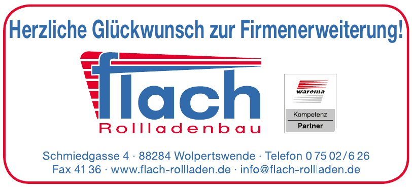 Flach Rollladenbau GmbH Flach Rollladenbau GmbH