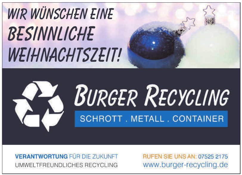 Burger Recycling