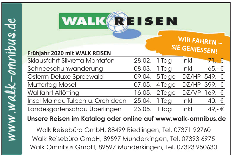 Walk Reisebüro GmbH Walk Reisebüro GmbH