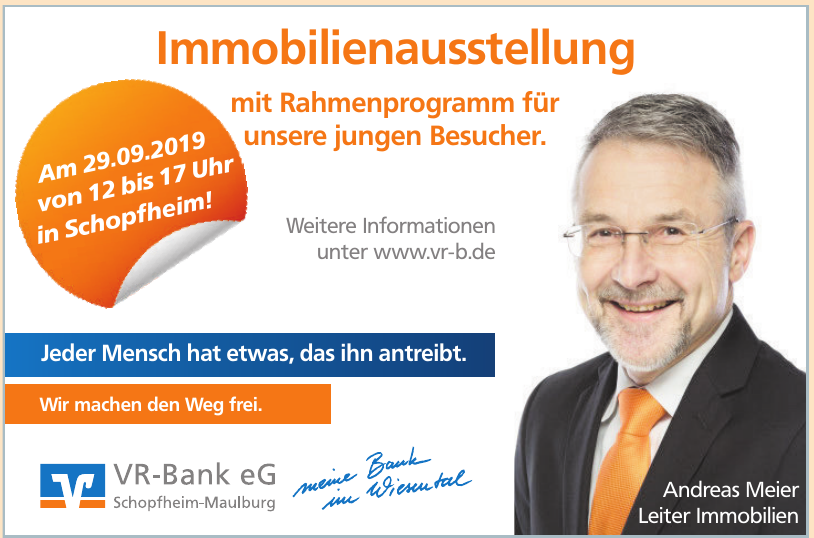 Immobilienausstellung der VR-Bank Schopfheim - Lörrach - Badische Zeitung