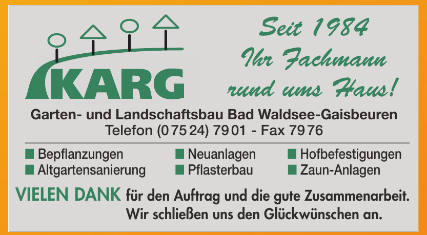 KARG Garten- und Landschaftsbau KARG Garten- und Landschaftsbau