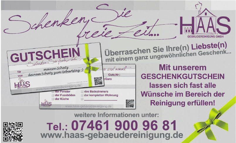 Haas Gebäudereinigung Haas Gebäudereinigung
