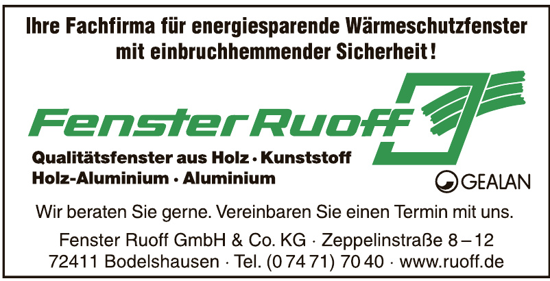 Fenster Ruoff GmbH & Co.KG