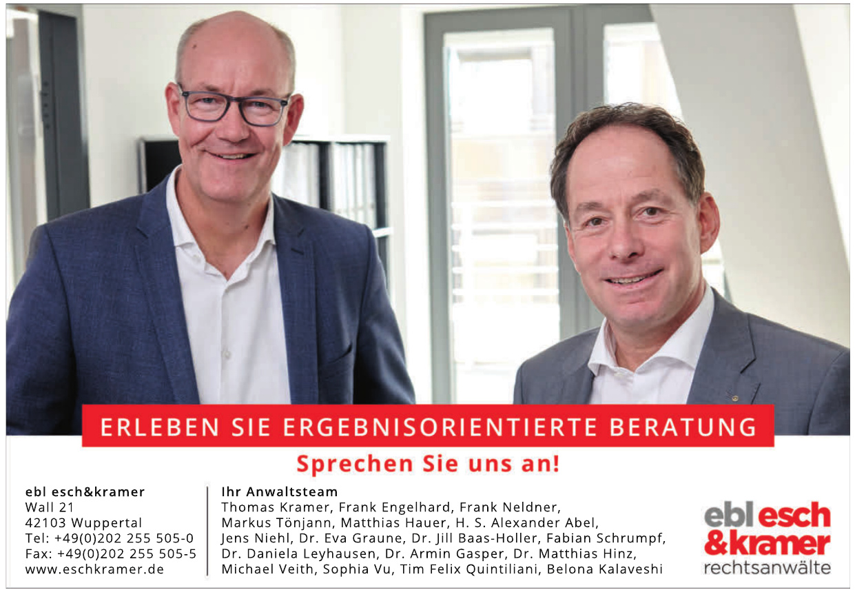 ebl esch & kramer ebl esch & kramer
