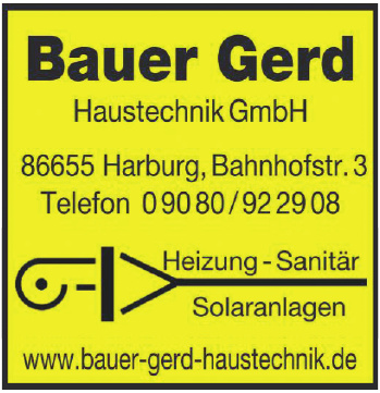 Bauer Gerd Haustechnik GmbH
