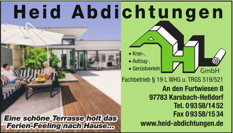 Heid Abdichungen GmbH Heid Abdichungen GmbH