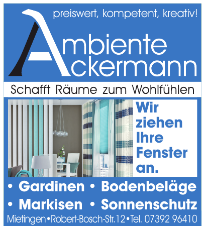 Ambiente Ackermann GmbH Ambiente Ackermann GmbH