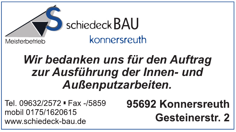Schiedeck Bau Schiedeck Bau