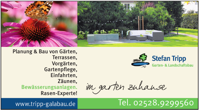Stefan Tripp GmbH & Co. KG Garten- und Landschaftsbau Stefan Tripp GmbH & Co. KG Garten- und Landschaftsbau
