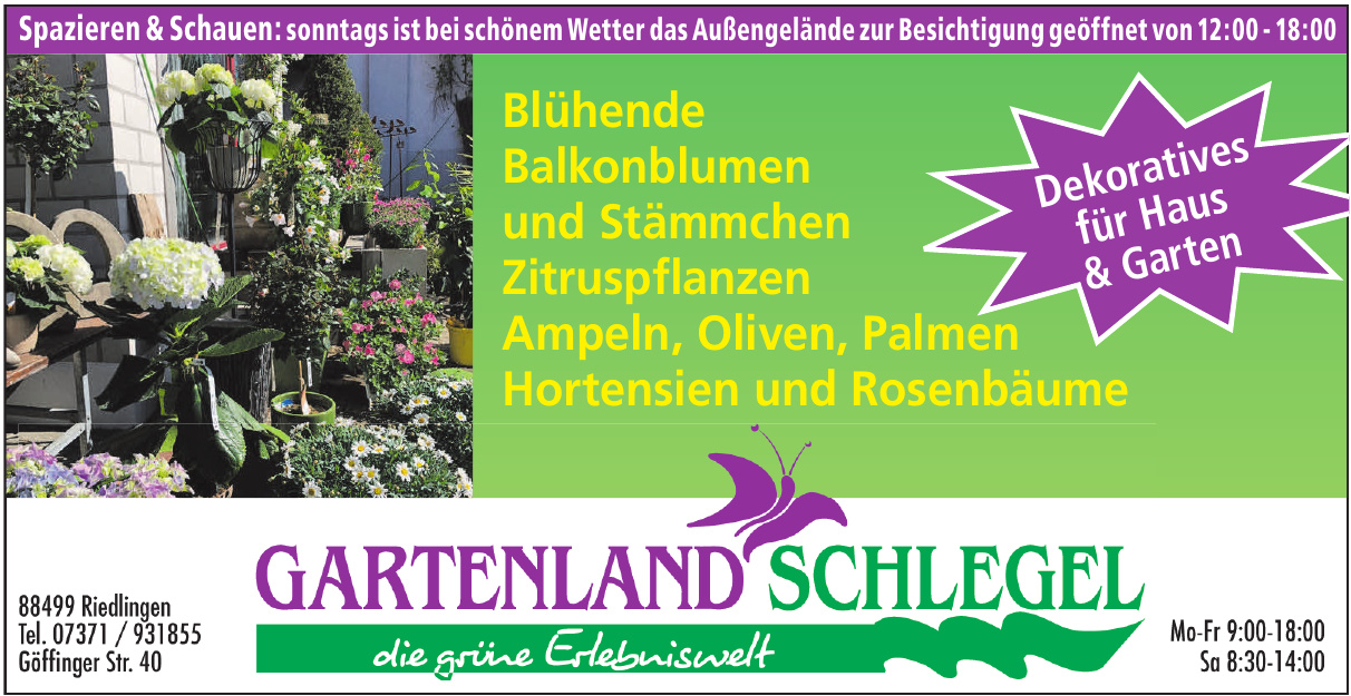 Gartenland Schlegel Gartenland Schlegel
