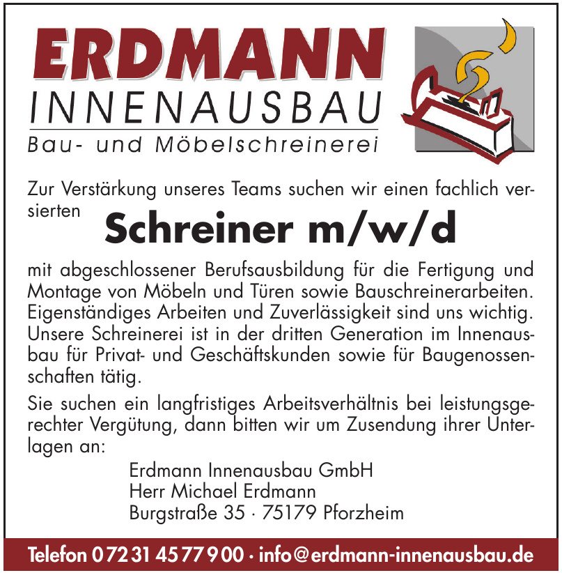 Erdmann Innenausbau GmbH