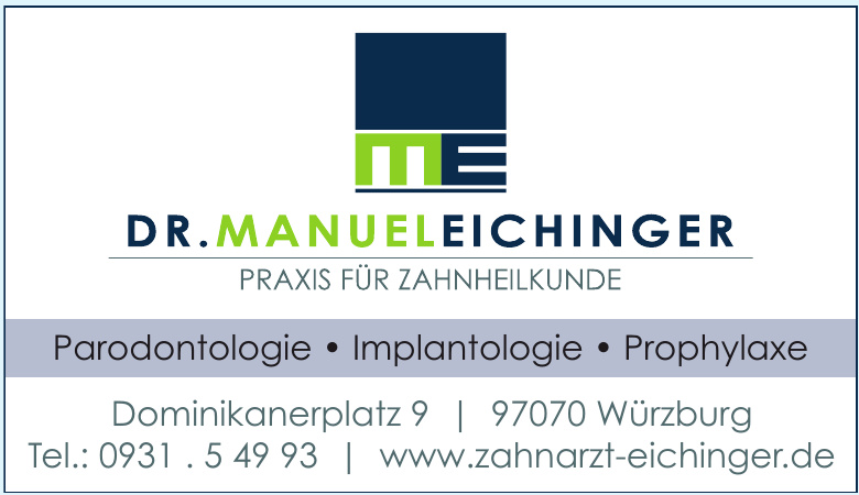 Dr. Manuel Eichinger Dr. Manuel Eichinger