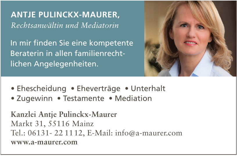 Rechtsanwaltskanzlei Antje Pulinckx-Maurer