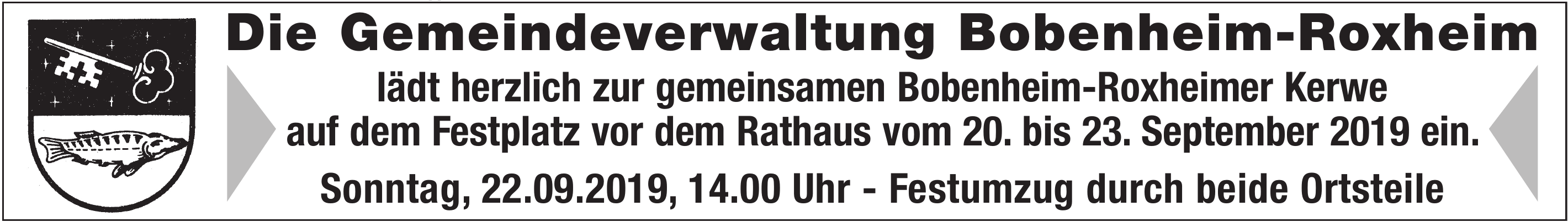 Bobenheim-Roxheimer Kerwe Bobenheim-Roxheimer Kerwe