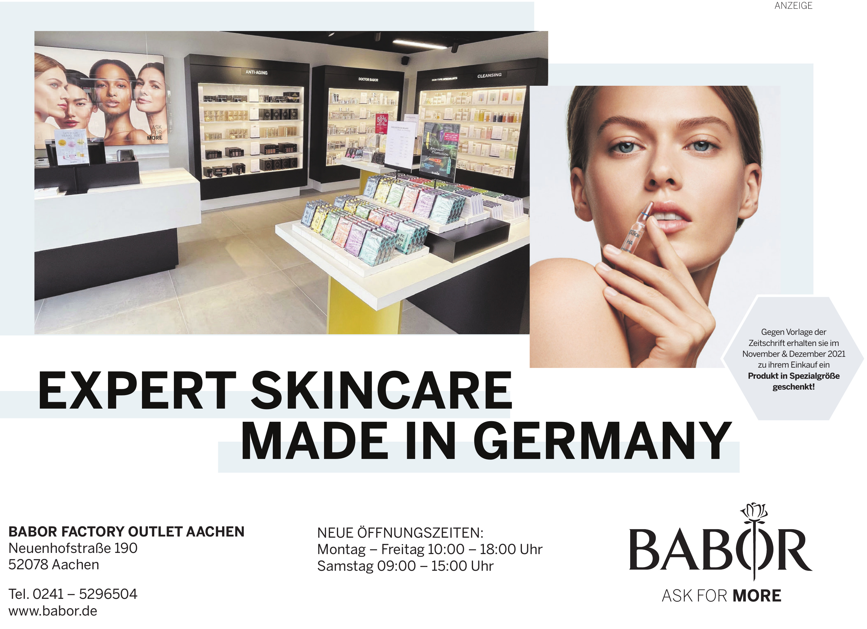 babor aachen öffnungszeiten