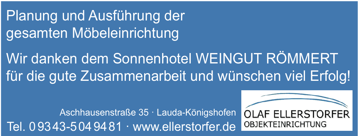 Olaf Ellerstorfer Objekteinrichtung Olaf Ellerstorfer Objekteinrichtung
