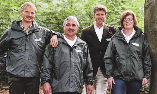 Das Team im FriedWald Clam Fotos: FriedWald GmbH Das Team im FriedWald Clam Fotos: FriedWald GmbH
