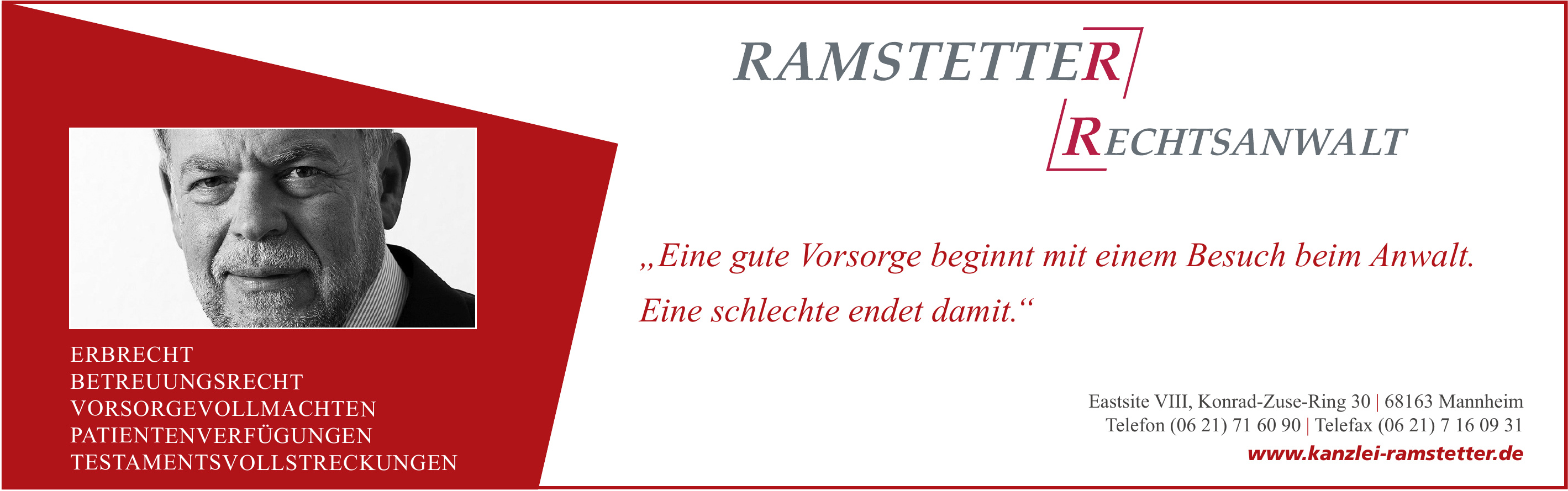 Ramstetter Rechtsanwalt Ramstetter Rechtsanwalt