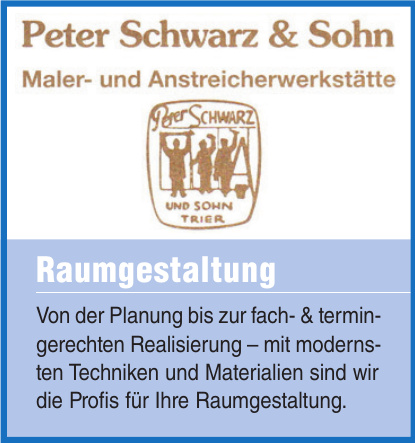 Peter Schwarz & Sohn Maler- und Anstreicherwerkstätte