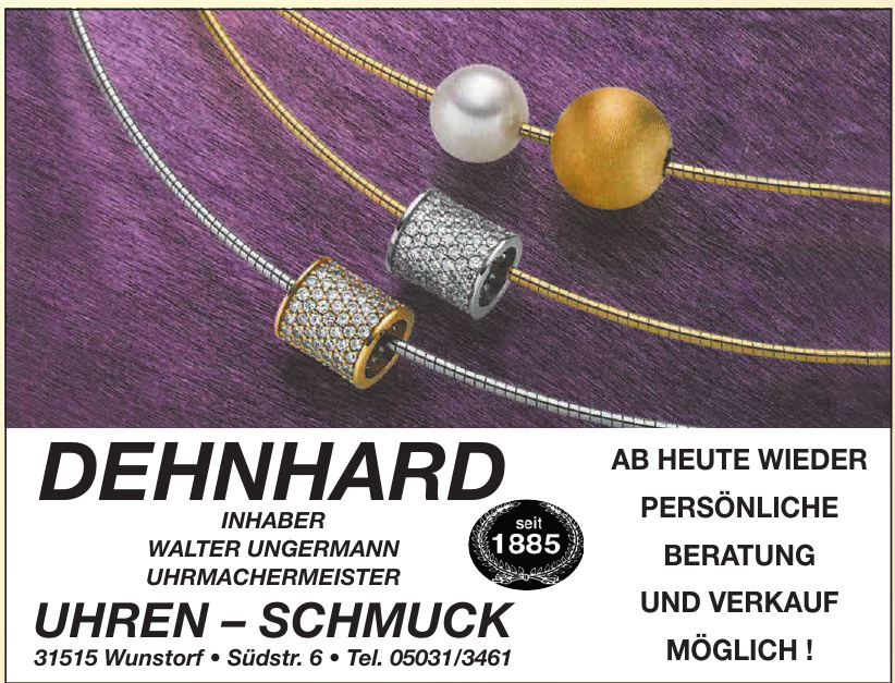 Dehnhard Uhren - Schmuck Dehnhard Uhren - Schmuck
