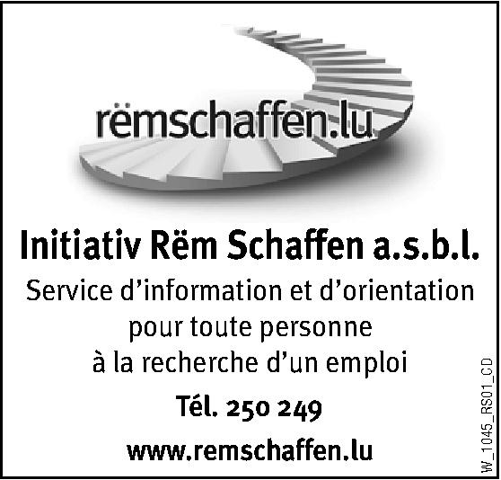 Initiativ Rëm Schaffen a.s.b.l.