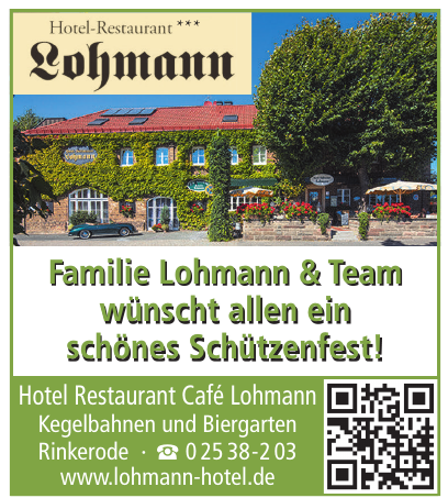 Hotel Restaurant Café Lohmann Hotel Restaurant Café Lohmann