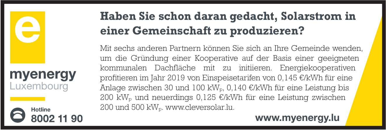 Myenergy Luxembourg